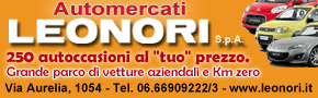 CITROEN LEONORI  in Via Aurelia, 1050 a Roma - Tel. 06 66909211 - www.leonori.it