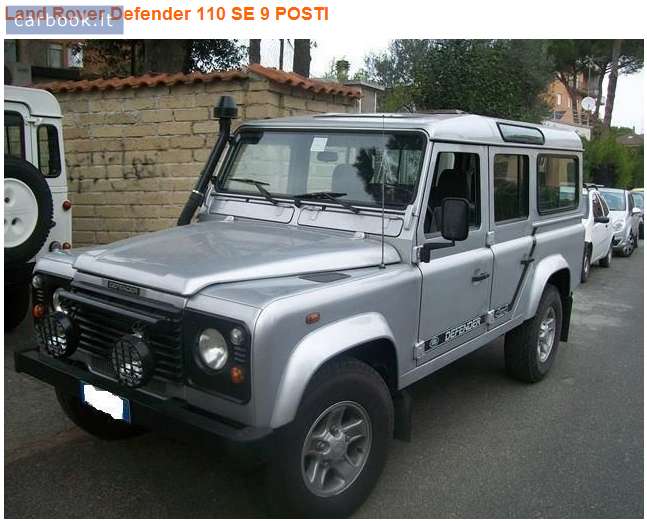 LAND ROVER DEFENDER Lazio