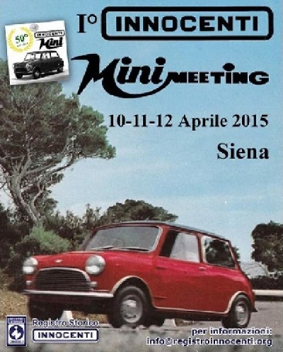 50 ANNI INNOCENTI MINI MEETING Siena - Toscana 50 ANNI INNOCENTI MINI MEETING Siena - Toscana