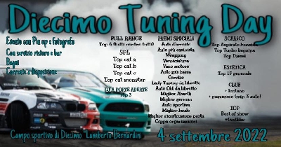 TUNING RADUNO AUTO E MOTO CON GARE DI ESTETICA, AUDIO, SPL BORGO A MOZZANO Diecimo (LU)